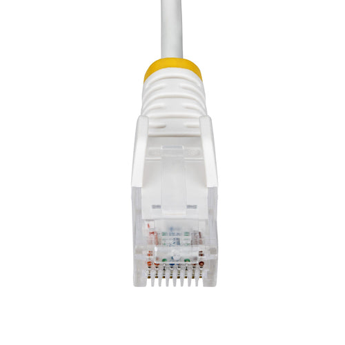 Ethernet Cable StarTech.com N6PAT2WHS 2ft CAT6 Slim RJ45 100W PoE