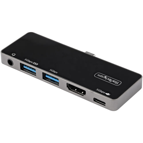 USB-C Multiport Adapter StarTech 4K HDMI 100W Power Delivery 3-Port USB Hub