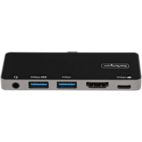 USB-C Multiport Adapter StarTech 4K HDMI 100W Power Delivery 3-Port USB Hub