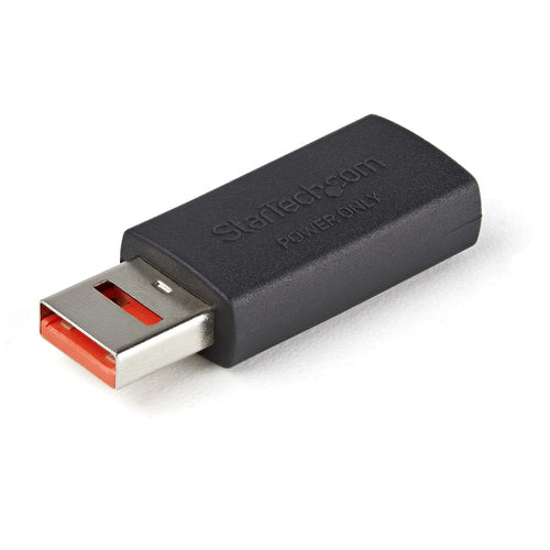 USB Gender Changer Adapter Male to Female USB-A Charge-Only 2.0 Data Blocker