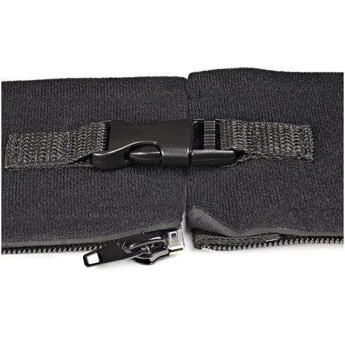 StarTech.com Neoprene Cable Management Sleeve 40" - Flexible Organizer for Computer & AV Cords - Black
