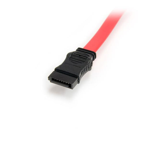 SATA Cable 20in Slimline to SATA III Adapter with LP4 Power Connector