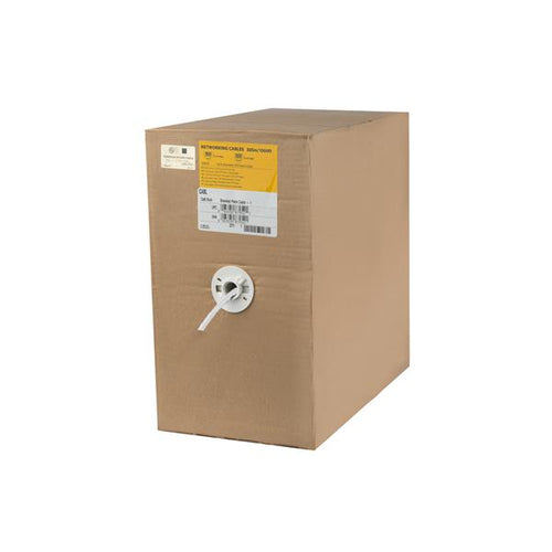 Ethernet Cable StarTech.com WIRC6PATWHRL 1000 ft Cat6 U/UTP Stranded In-Wall