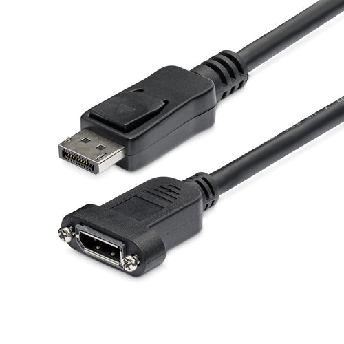 DisplayPort Cable StarTech.com DPPNLFM3 4K 1m Male to Female Panel Mount - DPPNLFM3