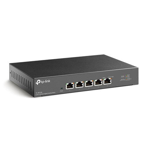 Network Switch TP-Link TL-SX105 5-Port 10G Unmanaged Desktop - TL-SX105