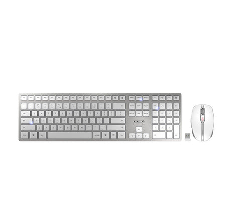 Keyboard CHERRY DW 9100 SLIM Wireless RF + Bluetooth QWERTY - JD-9100EU-1