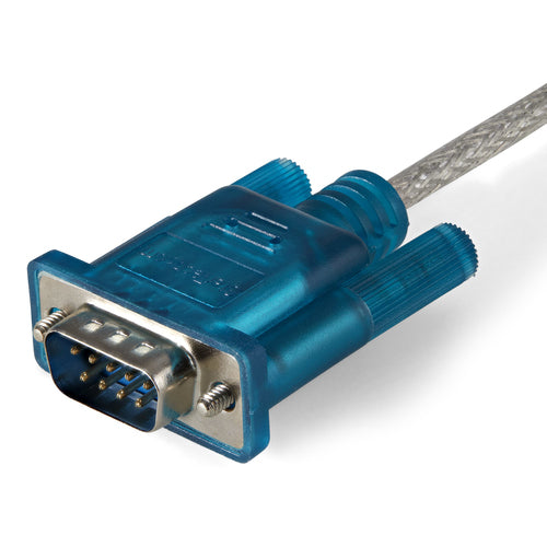 USB to RS232 DB9 Serial Adapter Cable 3ft Male-Male USB 2.0