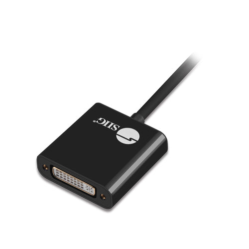 Video Cable Adapter Siig CB-DP1U12-S1 DisplayPort to DVI-D Male Female