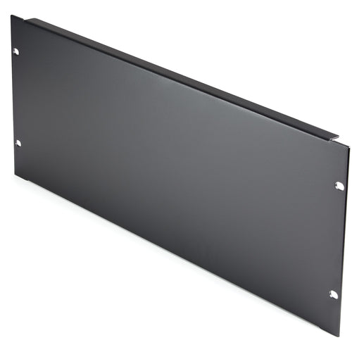 4U Blank Rack Panel for 19 Inch Racks Solid Steel Black