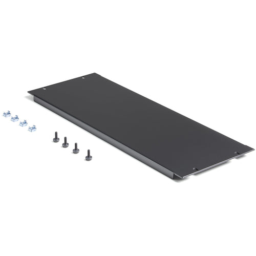4U Blank Rack Panel for 19 Inch Racks Solid Steel Black