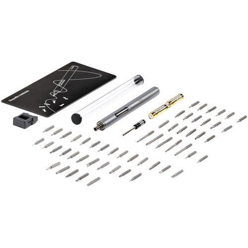 Electric Precision Screwdriver Set StarTech.com CTK55PCEDRIVE 55 Bits 110 RPM Portable Cordless