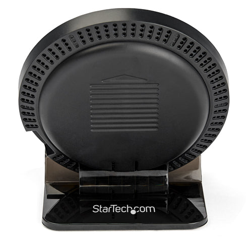 15W Qi Wireless Charging Stand Adjustable Universal Charger for Smartphones - Black