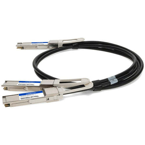 InfiniBand Cable AddOn Networks DAC-Q56DD2Q282 2.5m QSFP-DD to QSFP28 Male to Male