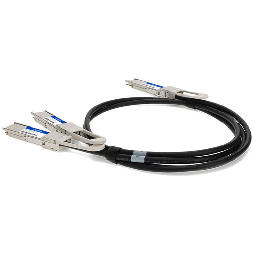 InfiniBand Cable AddOn Networks DAC-Q56DD2Q282 2.5m QSFP-DD to QSFP28 Male to Male
