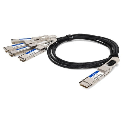 AddOn Networks QDD-4QSFP56-400-CU1M-AO InfiniBand/fibre optic cable