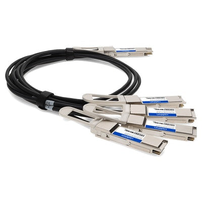 AddOn Networks QDD-4QSFP28-400-CU2-5M-AO InfiniBand/fibre optic cable