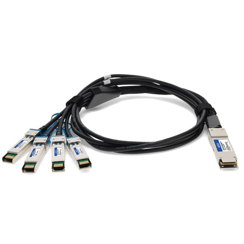 AddOn Networks QSFP28-4SFP28-PDAC1M-FT-AO InfiniBand/fibre optic cable