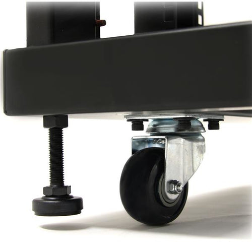 Rack Cabinet StarTech 4-Post 25U Lockable Data Rack 800kg with Casters - RK2536BKF