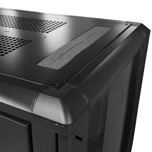 Rack Cabinet StarTech 4-Post 25U Lockable Data Rack 800kg with Casters - RK2536BKF