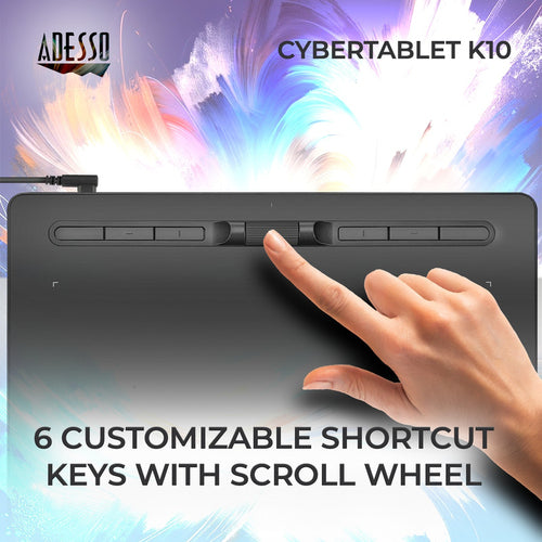 Adesso Cybertablet K10 graphic tablet
