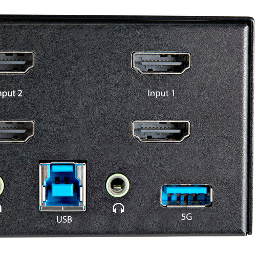 HDMI KVM Switch StarTech 2 Port 4K 60Hz USB 3.0 Hub