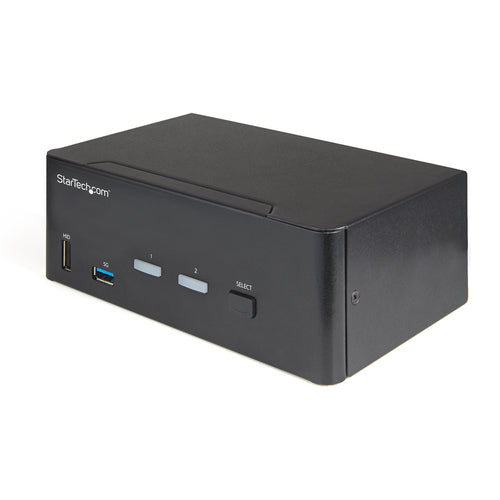 HDMI KVM Switch StarTech 2 Port 4K 60Hz USB 3.0 Hub