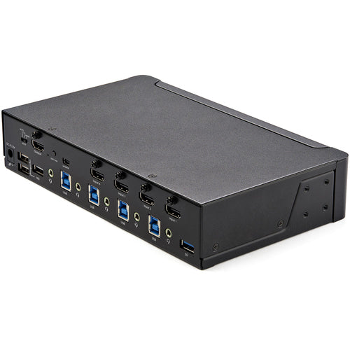 KVM Switch StarTech.com SV431HU34K6 4-Port HDMI 4K 60Hz USB Hub - SV431HU34K6