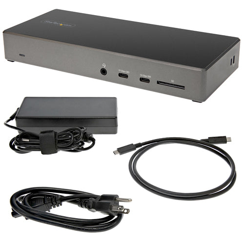 Laptop Dock StarTech DK31C2DHSPD USB-C Triple 4K 100W Power Delivery