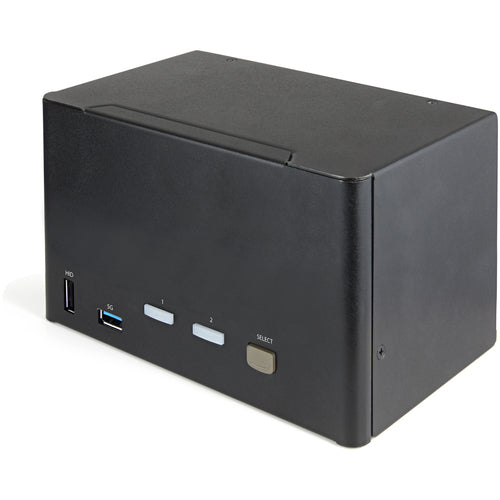 KVM Switch StarTech.com SV231QDPU34K 2-Port 4K DisplayPort USB 3.0 Hub