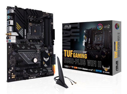 Motherboard ASUS TUF GAMING B550-PLUS WIFI II AMD Socket AM4 DDR4-SDRAM 128 GB - 90MB19U0-M0EAY0