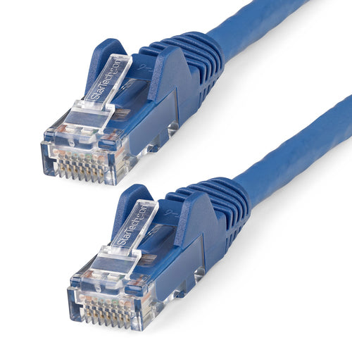 30ft CAT6 Ethernet Cable 10G 250MHz Low Smoke Zero Halogen Blue