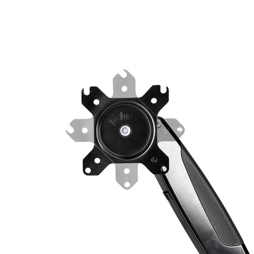StarTech.com ARMUNONB1 Ergonomic Laptop & Monitor Stand - Adjustable Desk Mount with VESA Compatibility
