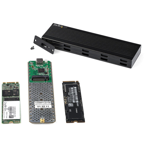 USB-C 10Gbps M.2 NVMe SATA SSD Enclosure Aluminum Case - StarTech