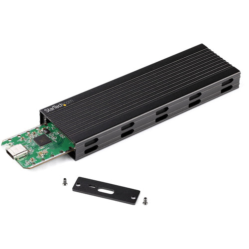 USB-C 10Gbps M.2 NVMe SATA SSD Enclosure Aluminum Case - StarTech