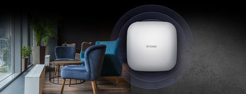 D-Link AX1800 Wi-Fi 6 Dual-Band PoE Access Point 1800Mbps 2.4GHz 5GHz