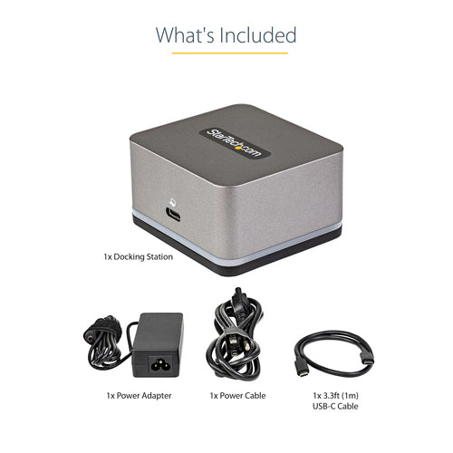 USB-C Mini Docking Station for Chromebooks 4K HDMI 27W PD 3-Port Hub