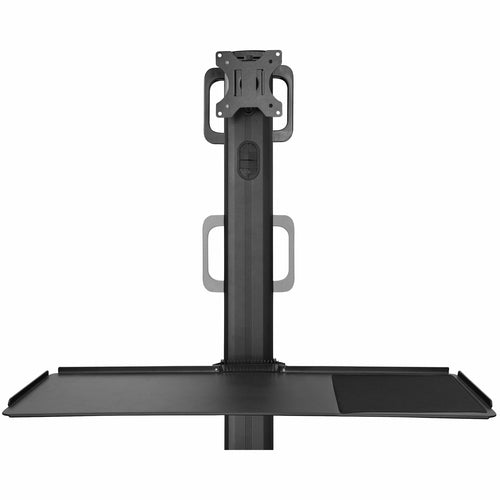 Mobile Workstation Cart StarTech WKSTNCART Monitor Mount Height Adjustable Rolling - WKSTNCART