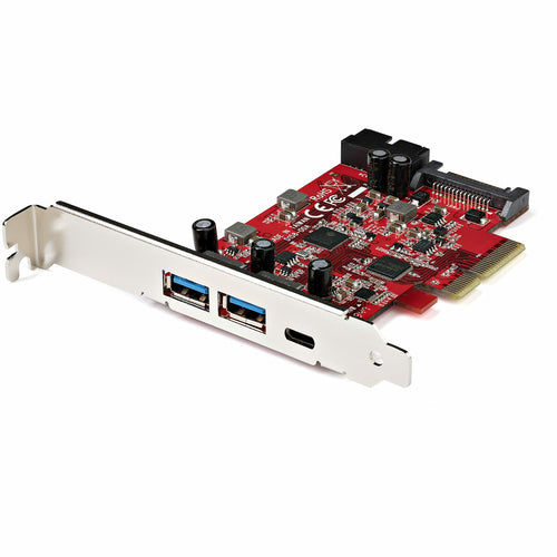 5-Port USB 3.1 Gen 2 PCIe Card with USB-C and USB-A Ports