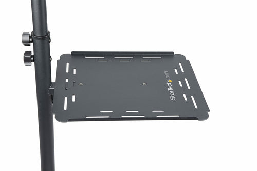 Multimedia Cart StarTech.com ADJPROJCART Heavy Duty Portable 2 Shelves Lockable Wheels - ADJPROJCART
