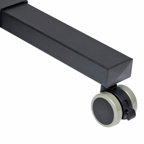 Multimedia Cart StarTech.com ADJPROJCART Heavy Duty Portable 2 Shelves Lockable Wheels - ADJPROJCART