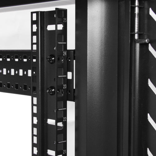 Rack Cabinet StarTech.com RK3236BKF 32U Lockable 800kg with Casters - RK3236BKF