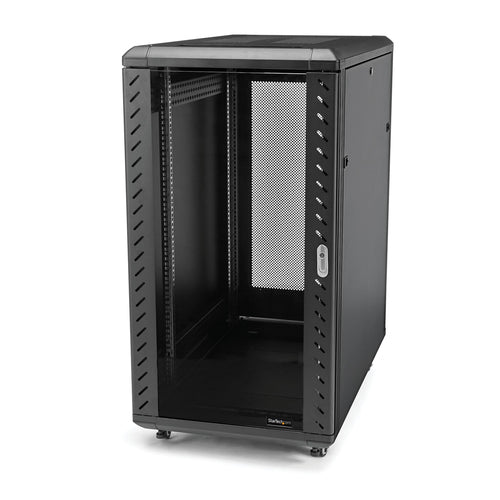 Rack Cabinet StarTech.com RK3236BKF 32U Lockable 800kg with Casters - RK3236BKF