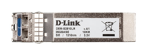 D-Link DEM-S2810LR SFP28 Fiber Optic Transceiver Module - 25000 Mbit/s