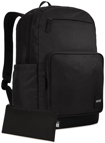 15.6 Inch Black Backpack City Style with Notebook Compartment - Unisex