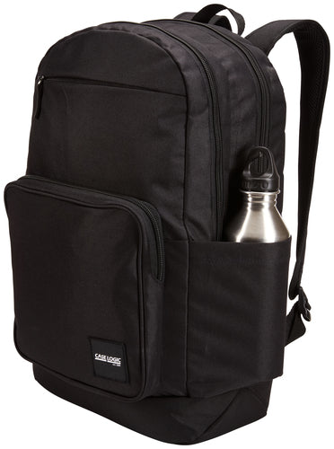15.6 Inch Black Backpack City Style with Notebook Compartment - Unisex