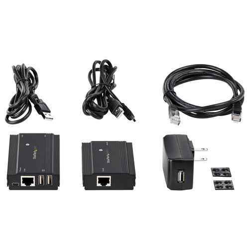 4-Port USB 2.0 Extender Hub over Single CAT5e/CAT6 330ft StarTech.com