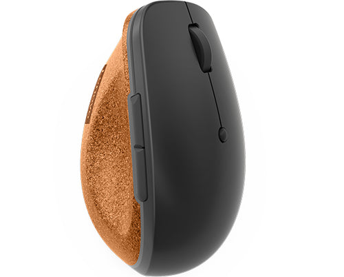 Lenovo Go Right-Hand Vertical Wireless Optical Mouse 2400 DPI Grey