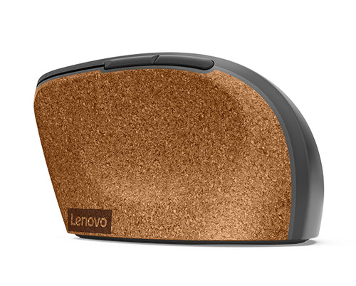 Lenovo Go Right-Hand Vertical Wireless Optical Mouse 2400 DPI Grey