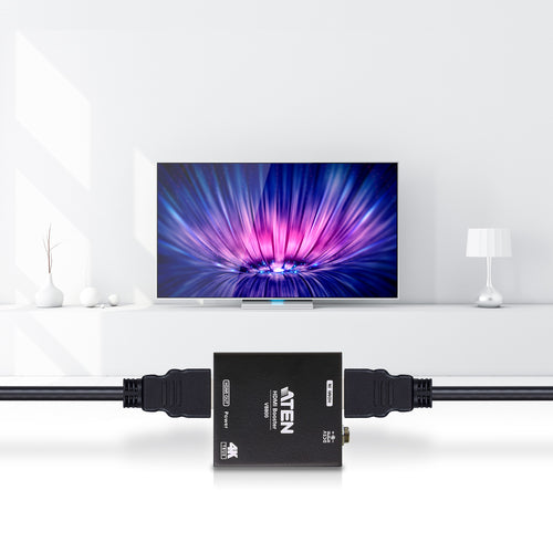 AV Extender ATEN VB800 Transmission 20m HDCP Compliant Black