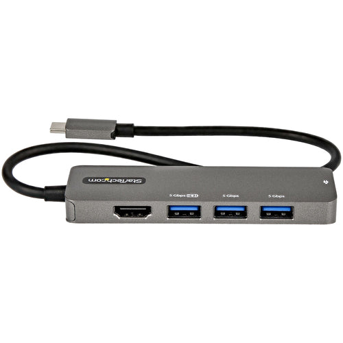StarTech.com DKT30CHPD3 USB-C Multiport Adapter - 4K HDMI, 100W Power Delivery, 4-Port USB Hub
